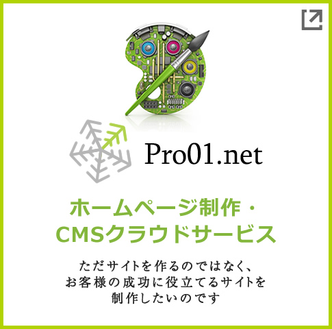 pro01.netホームページ